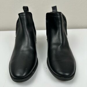 Dolce Vita Ankle Boots Womens 6 Black Block Heel Bootie Casual‎ Winter